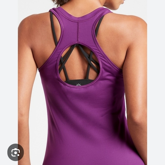 ATHLETA Deep Fuchsia Nitro Tank Top Size 1X - Picture 2 of 8